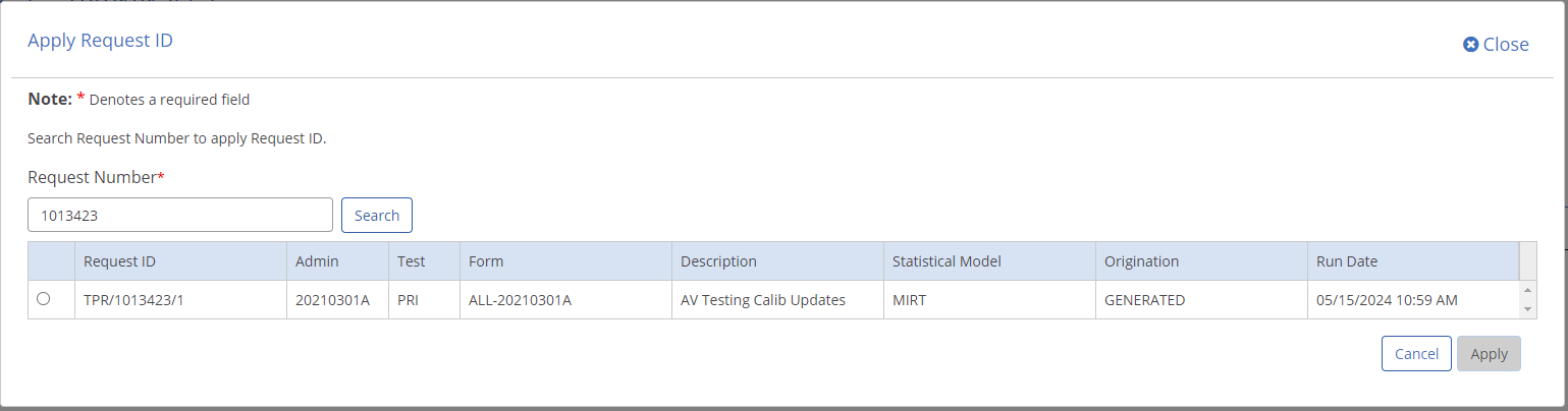 Request Details TBLT New Form Modal 2